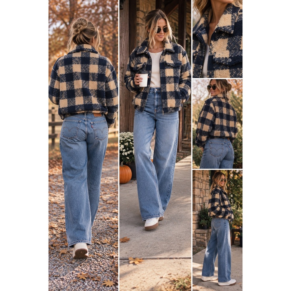 Levi's Ribcage Straight Ankle Jeans Size 32 – 90s Inspired High Rise Denim